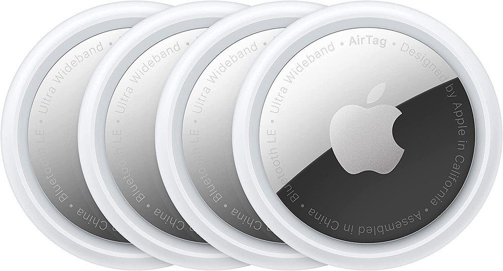 Apple AirTag Tracker 4-Pack, MX542AM/A - White
