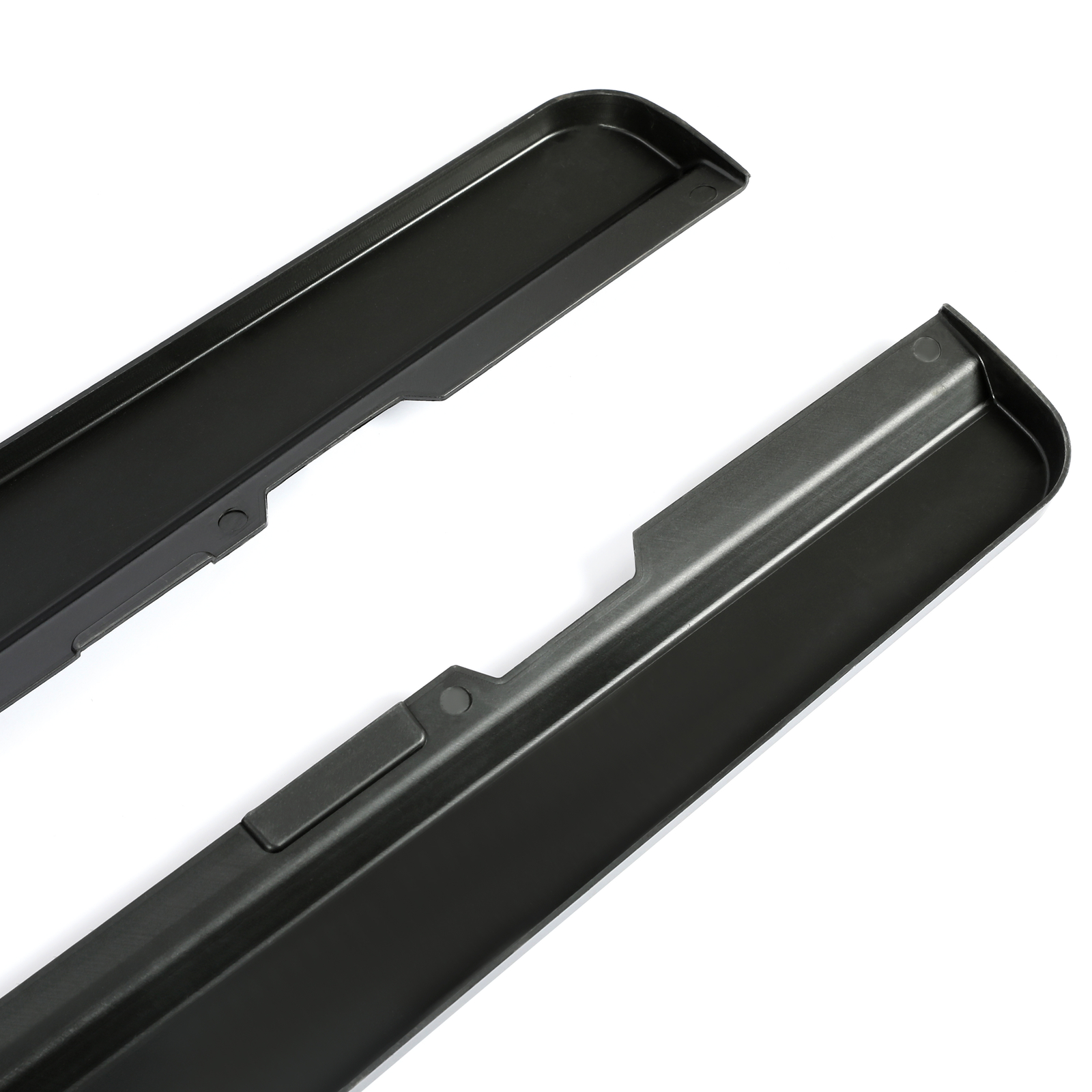 Side Skirts Extension For 2010-15 Chevy Camaro SS LS LT Gloss Black Rocker Panel