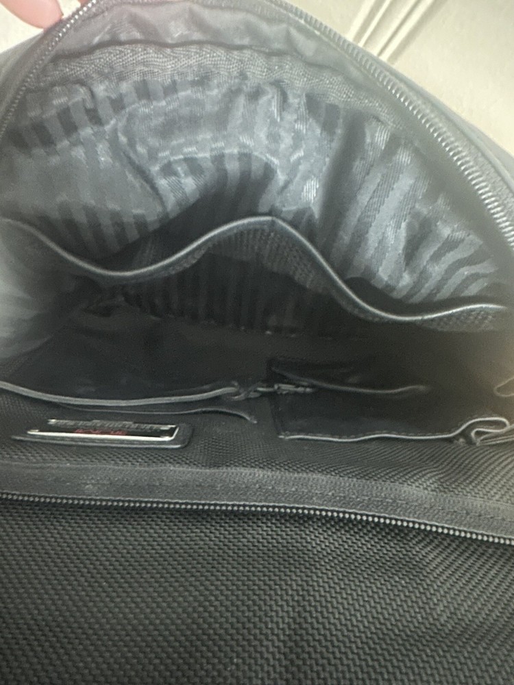 Tumi Ballistic Nylon/Leather Backpack 43042D3