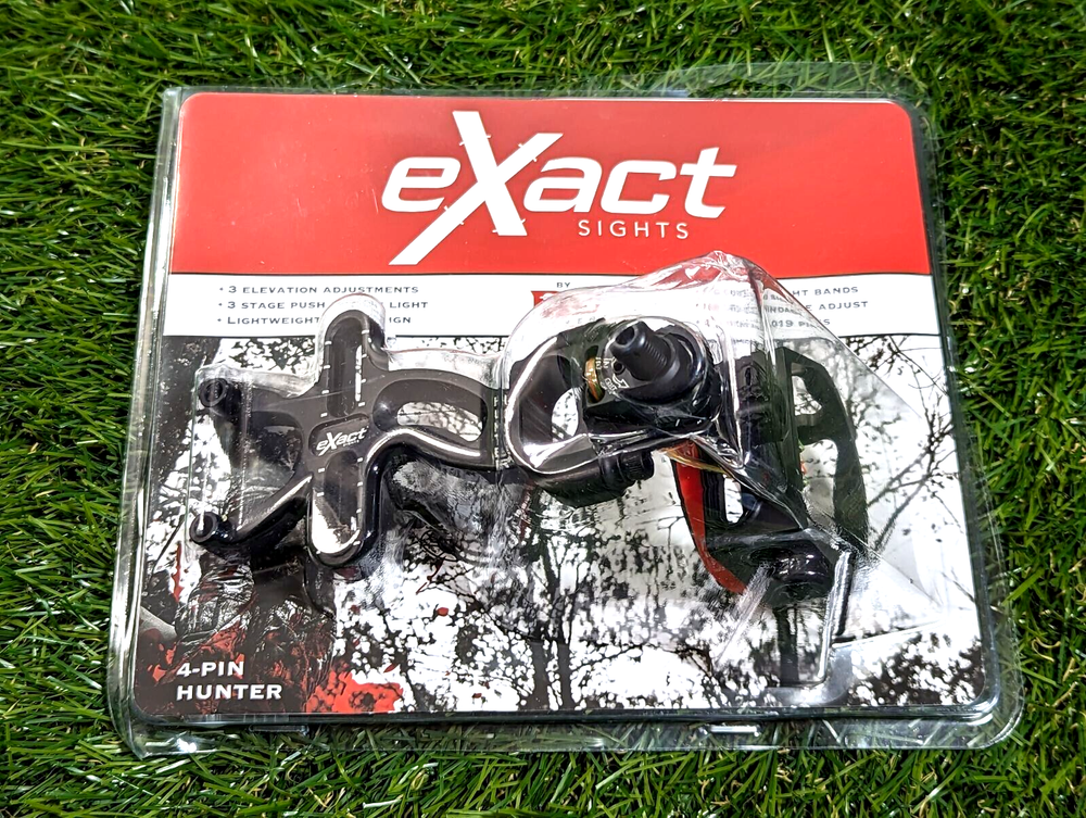 **NEW** B3 Archery Exact Hunter 4-pin .019" Adjustable RH Archery Sight