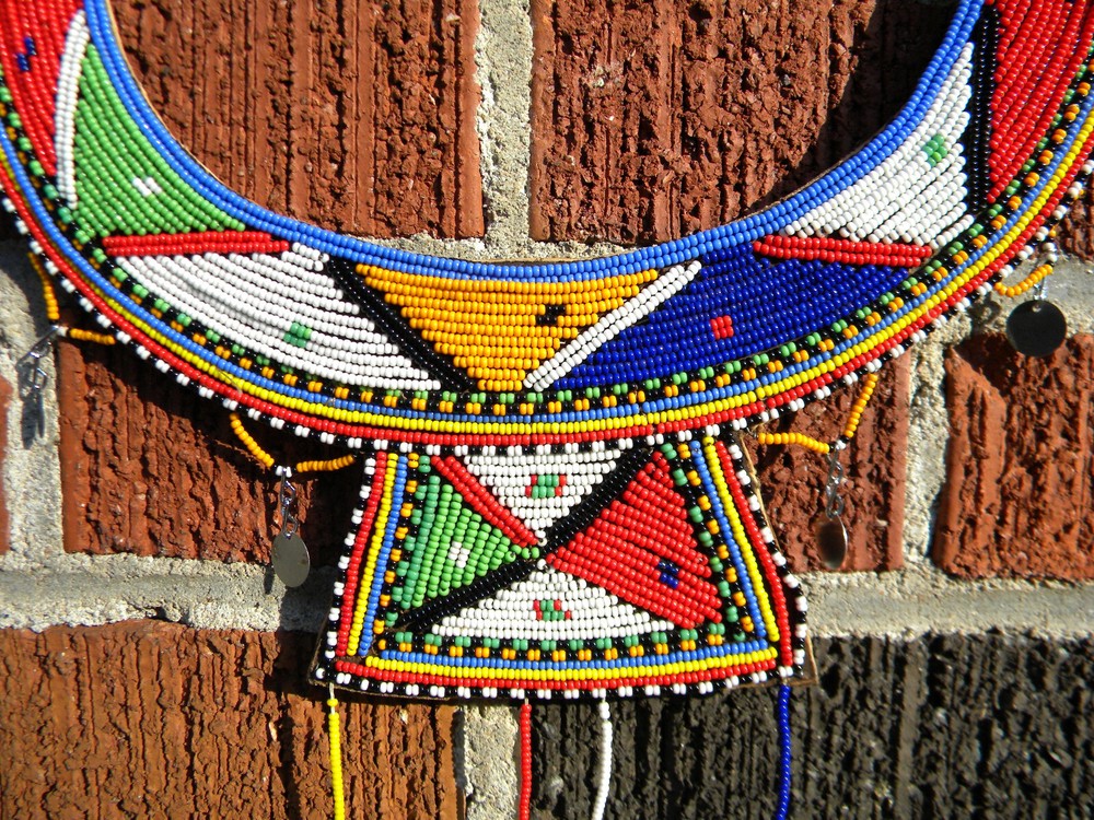 African Beaded Necklace (Kenyan?)