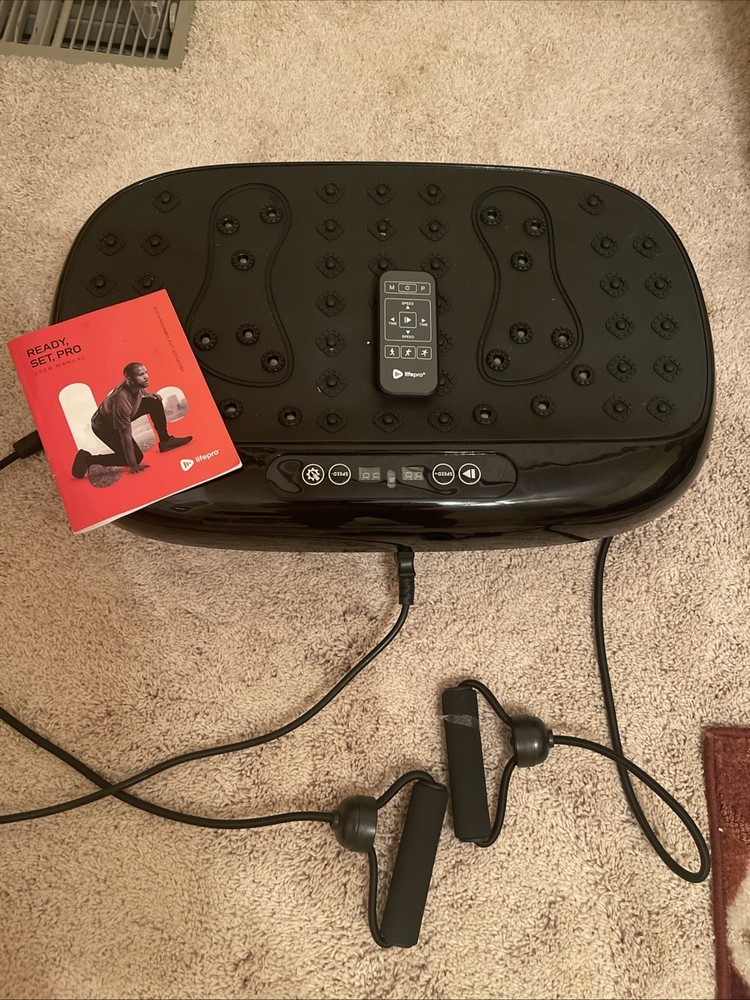 Lifepro Compact Vibration Plate Exercise Machine, Mini Full Body Vibration Pl...