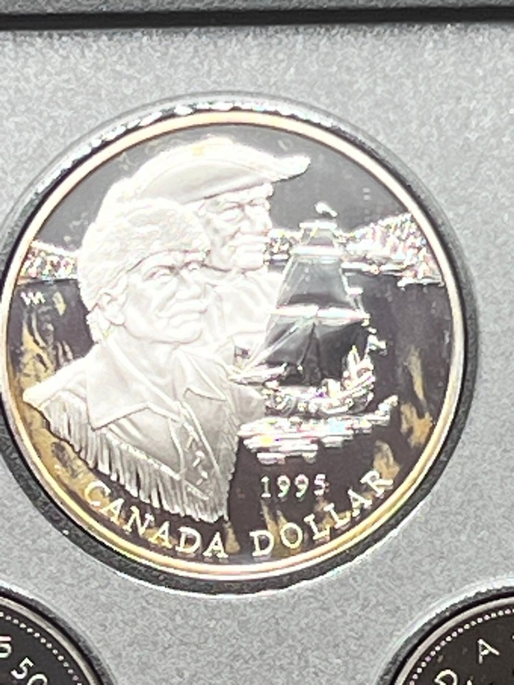 1995 Canada Proof Set -Hudson's Bay Double Dollar Set