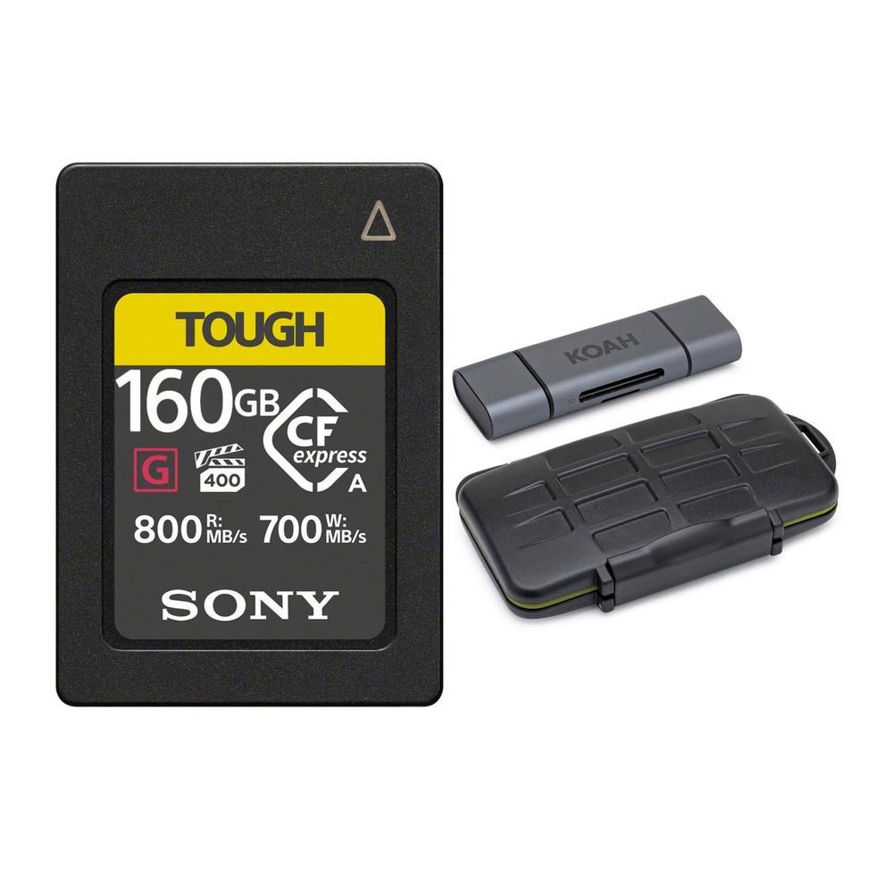 Sony CFexpress Type A 160GB Memory Card bundle FAST Storage