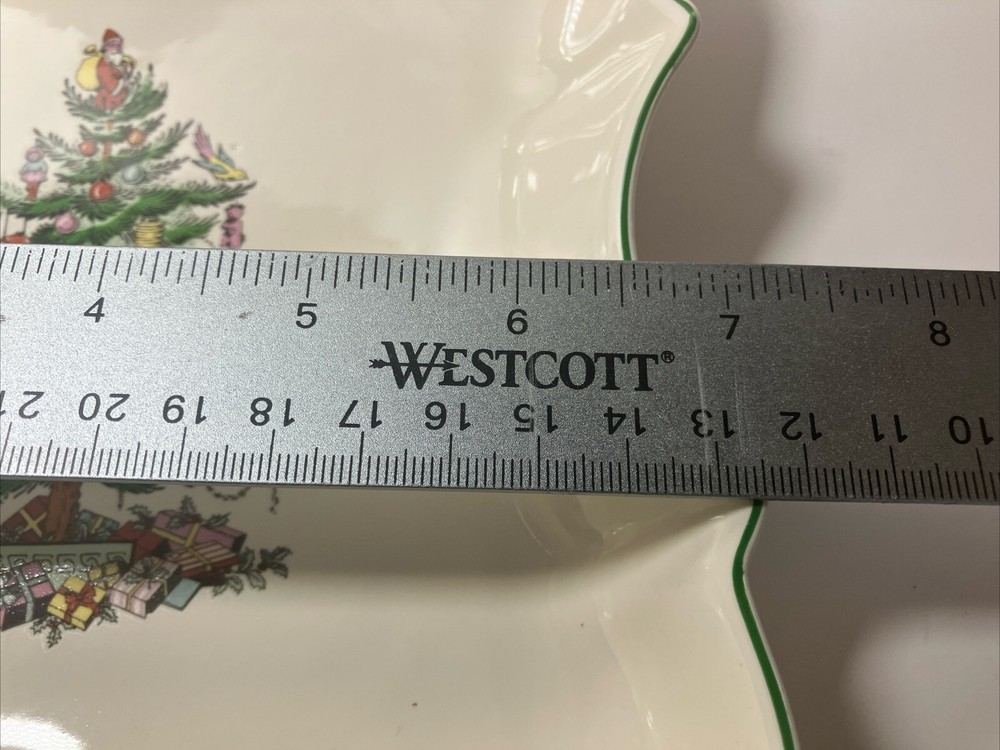 Spode Made in England "Christmas Tree" Devonia Serving Tray