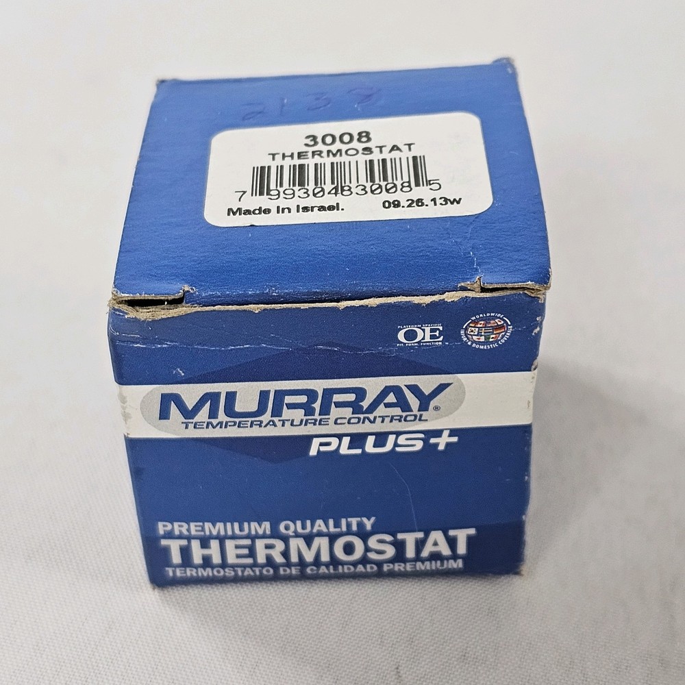 Murray Premium Quality Thermostat Temperature Control Plus #3008 New Open Box