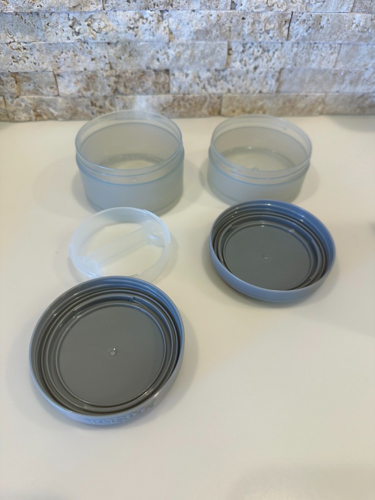 22oz Grey ProStak Blender Bottle