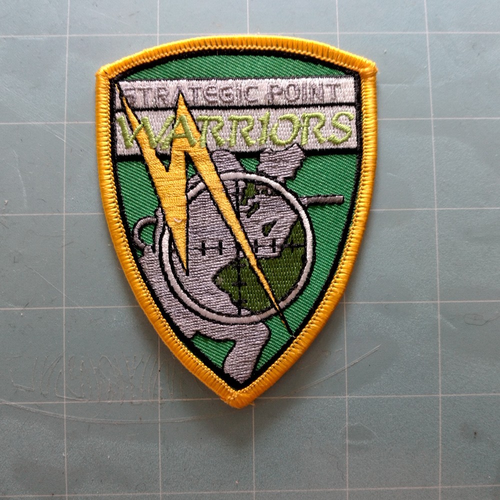 Strategic Point Warriors Team Patch size 4x3