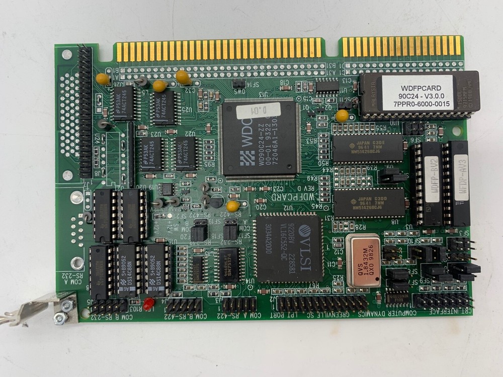 COMPUTER DYNAMICS WDFPCARD W/Cable,Module Conn NEW PRODUCT VER. D