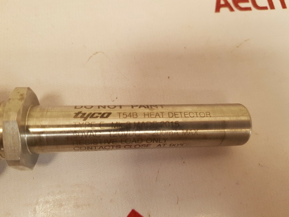 Tyco t54b type e fire heat detector