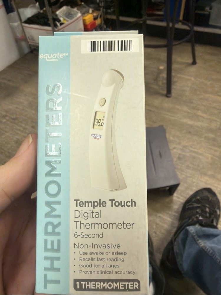 EQUATE Temple Touch 6-Second Digital Thermometer