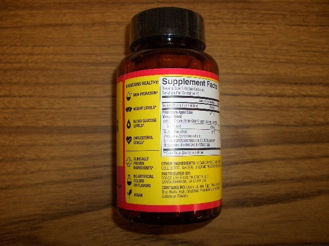 Bragg Apple Cider Vinegar + Phytoceramides -RENEW-90 Capsules Exp 7/18/2027