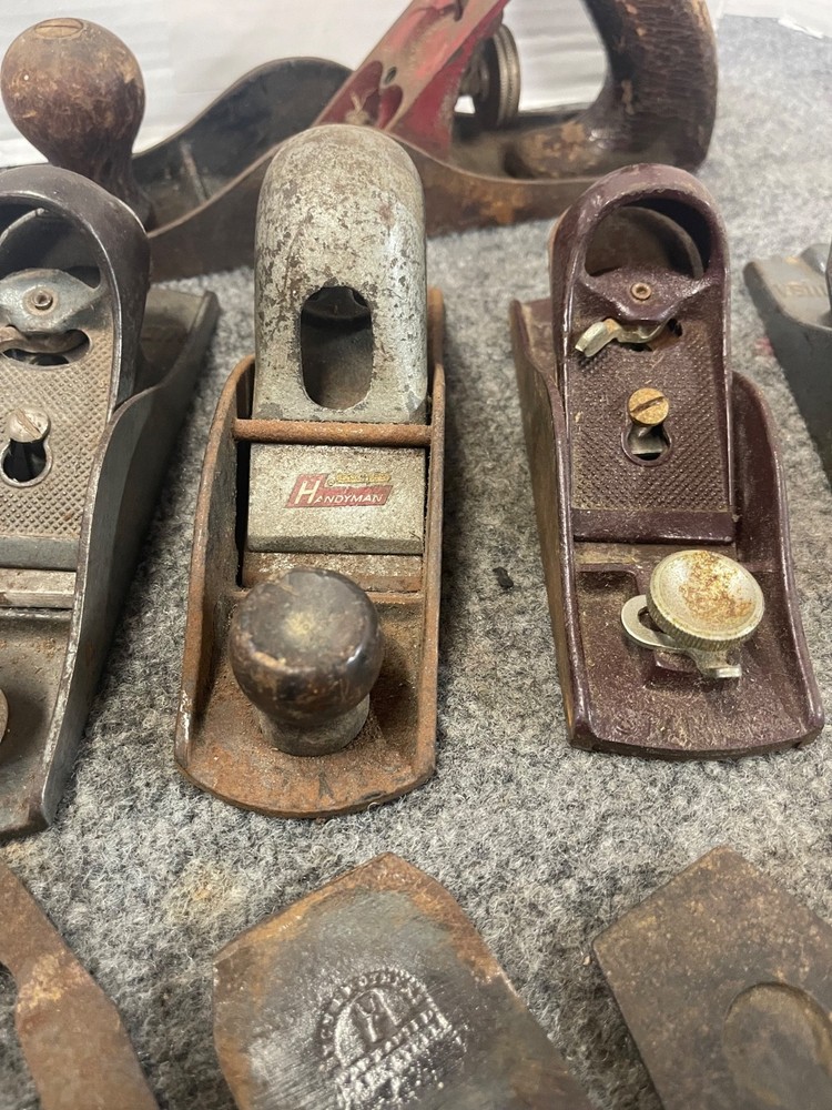 vintage hand plane lot
