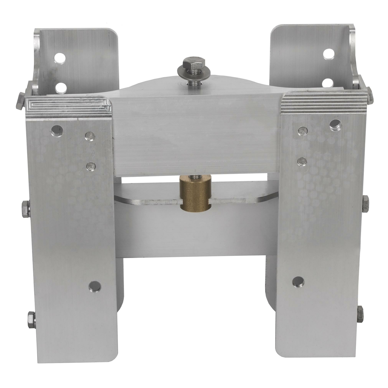 Adjustable 4'' Outboard Boat Aluminum Jack Plate Tool Silver