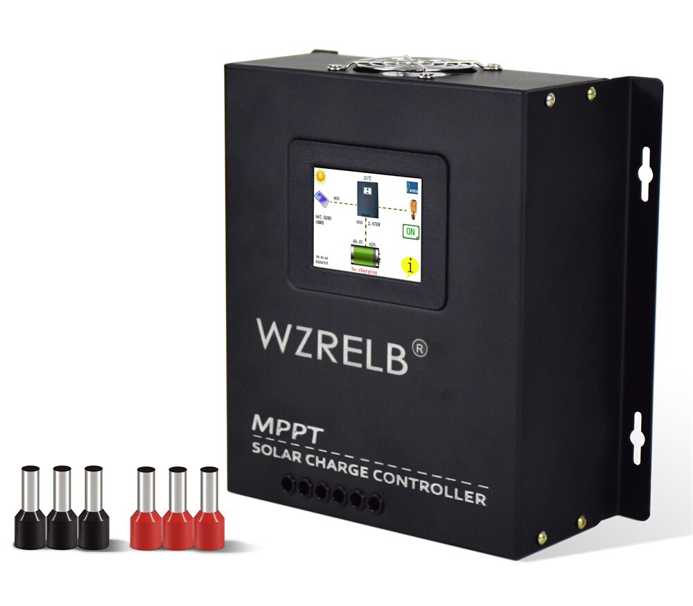 20A 40A 60A 80A MPPT Solar Charge Controller  12V 24V 48V Home Battery Charger