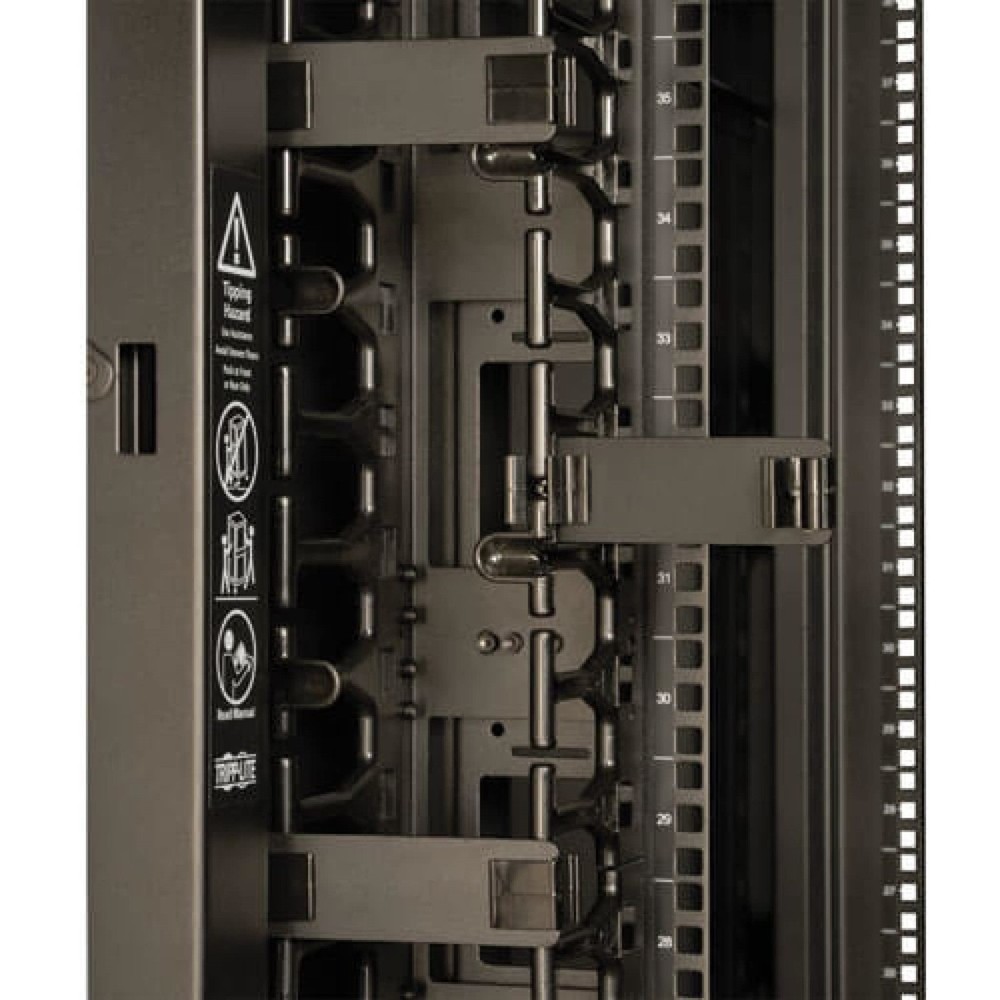 Tripp Lite SmartRack 3" Wide High Capacity Vertical Cable Manager