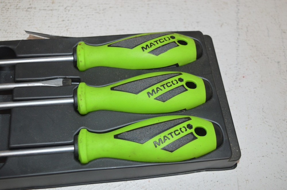 Matco Tools SSPG5XLCA Top Torque XL 5 Pc Long Screwdriver Set