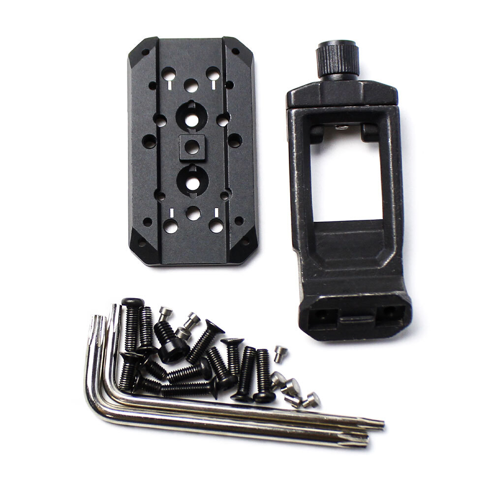 For RMR Red Dot Sight Mount Side 45°Offset Optics Mounting Base Accessories Rail