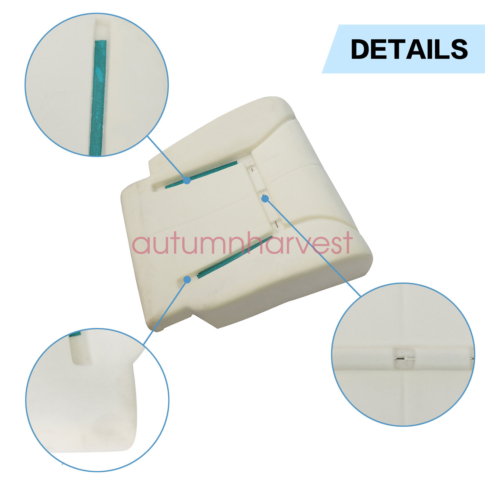 For 1998 1999 2000 2001 2002 Dodge Ram Driver Bottom Seat Cover & Foam Cushion