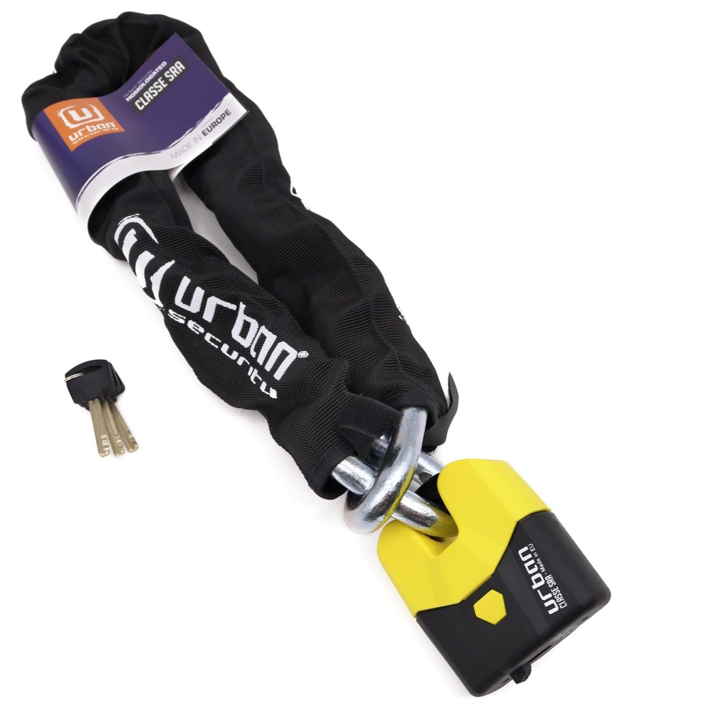 Security U8K100 Motorcycle Chain Lock High Security Chain Lock Motorcycle Ant...