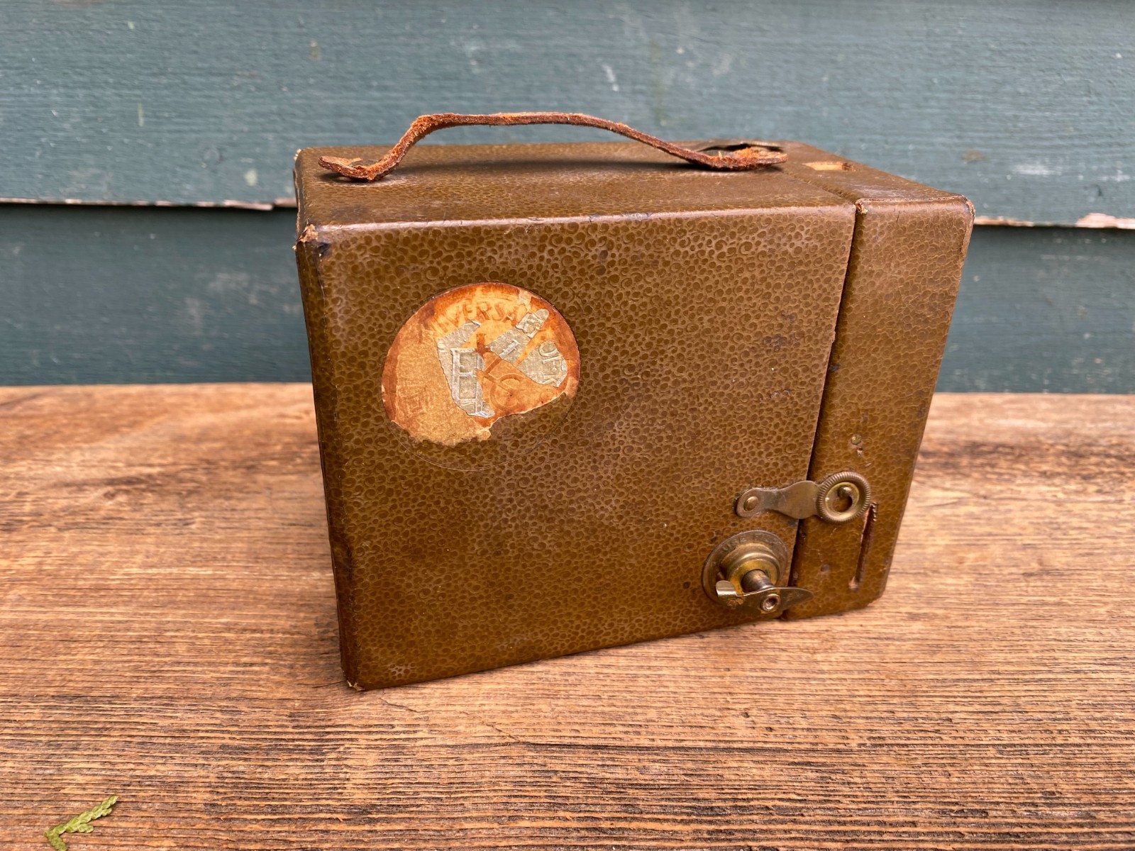 Vintage Eastman Kodak Fiftieth Anniversary Brownie Box Camera