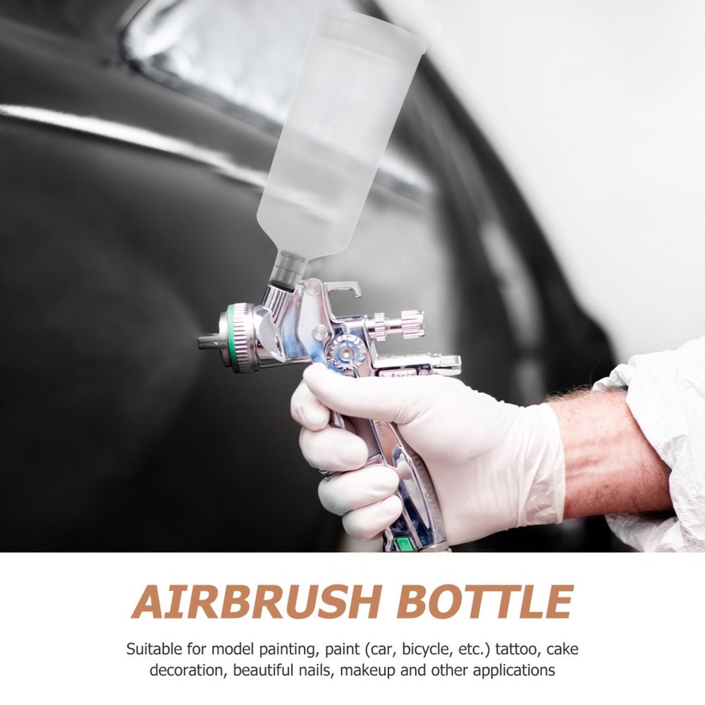 6X Split-type Airbrush Paint Container Replaceable Airbrush Pigment Cup