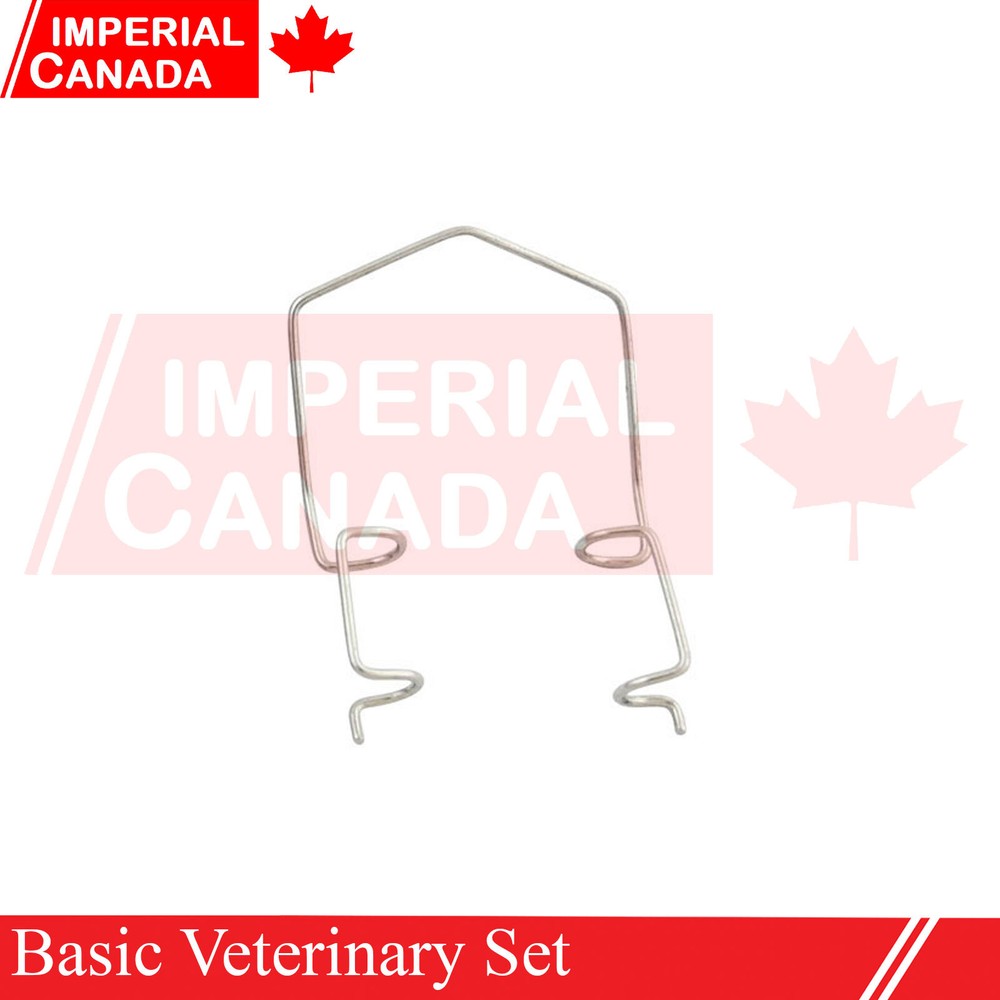 6 Pcs Basic Veterinary Set Instruments Scalpel+Scissors+Needle Holder+Re DS-1968