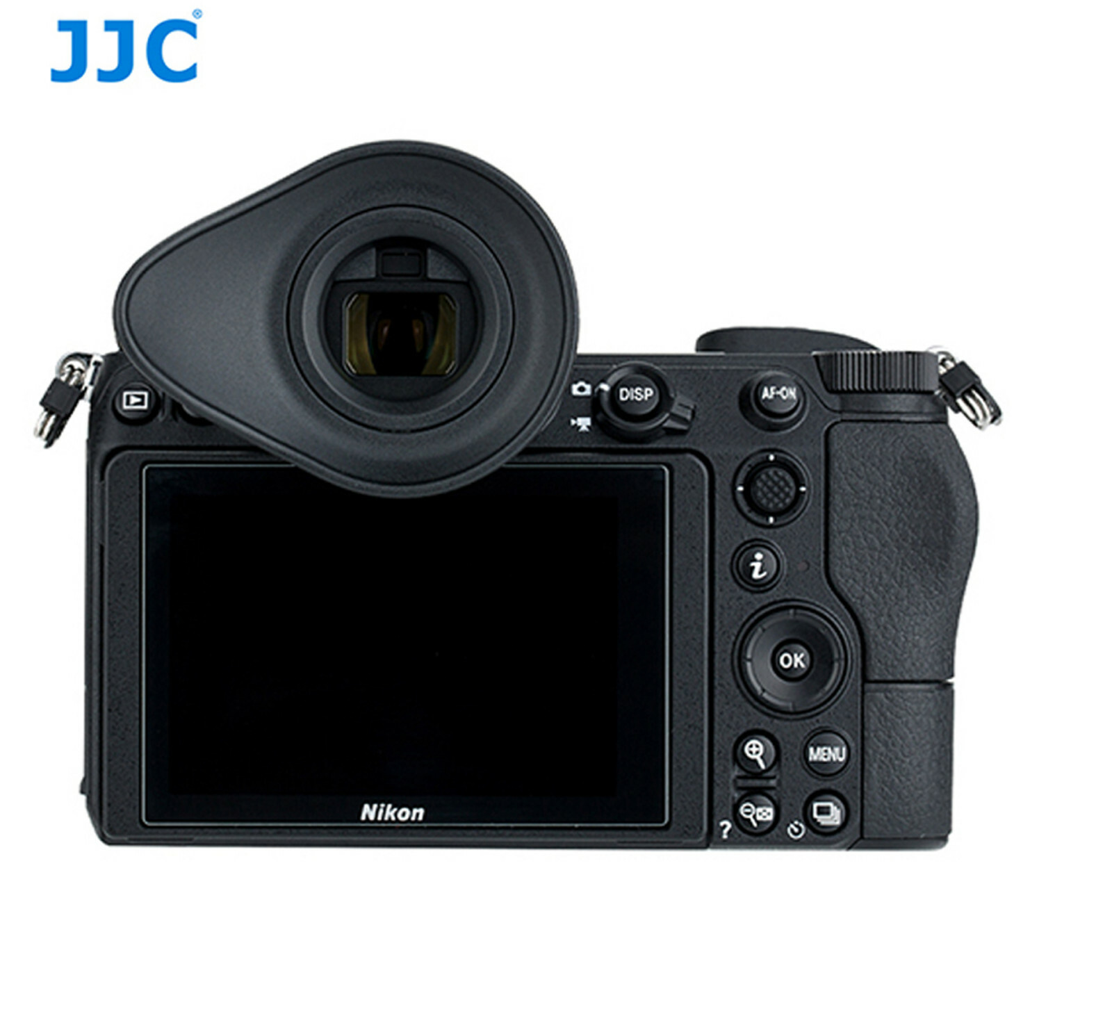 JJC Tempered Glass LCD Protector + Ergo Large Eyecup for Nikon Z6 Z7 Z6II Z7II