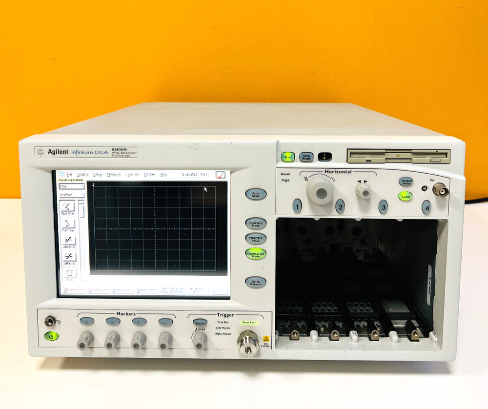 Agilent / HP 86100A-001 Infiniium DCA Digital Communications Analyzer Tested!