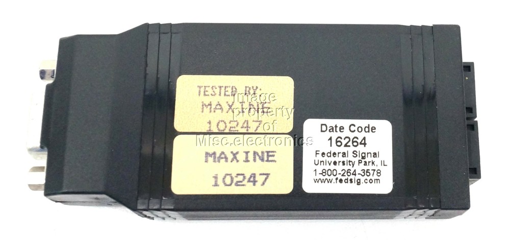 Federal Signal SS2000 APX Light Interface Kit IK-C1F Touch Screen A