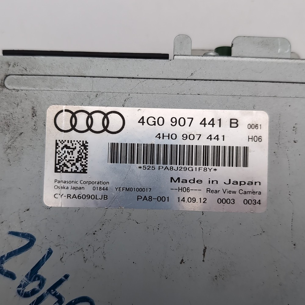 2012 - 2017 AUDI A6 A7 S6 S7 REARVIEW BACKUP CAMERA CONTROL MODULE 4G0907441B