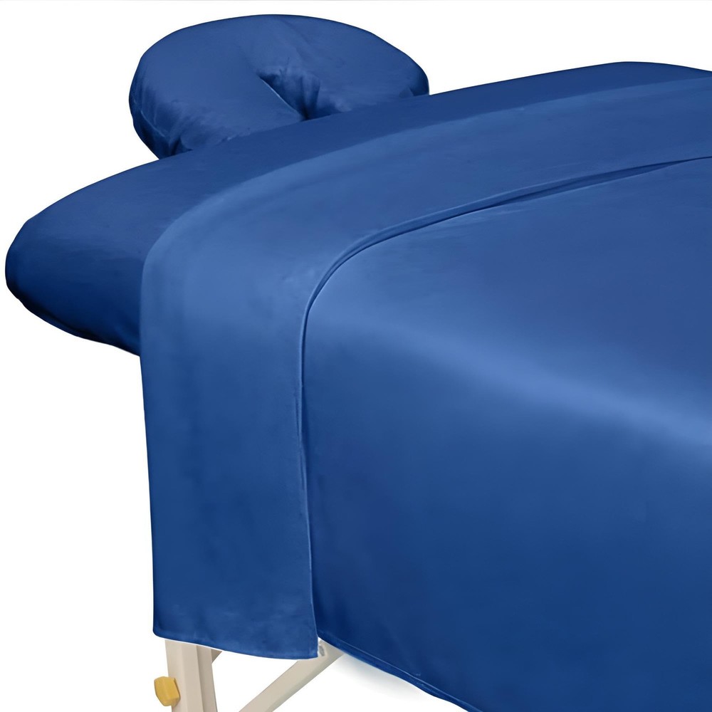 ForPro Professional Collection Premium Microfiber 3-Piece Massage Sheet Set, ...