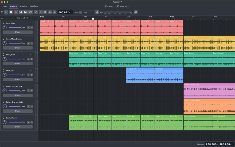 Audacity Pro 3 Audio Music Studio + Muse Hub + 100 VST - Windows Mac Linux-CD
