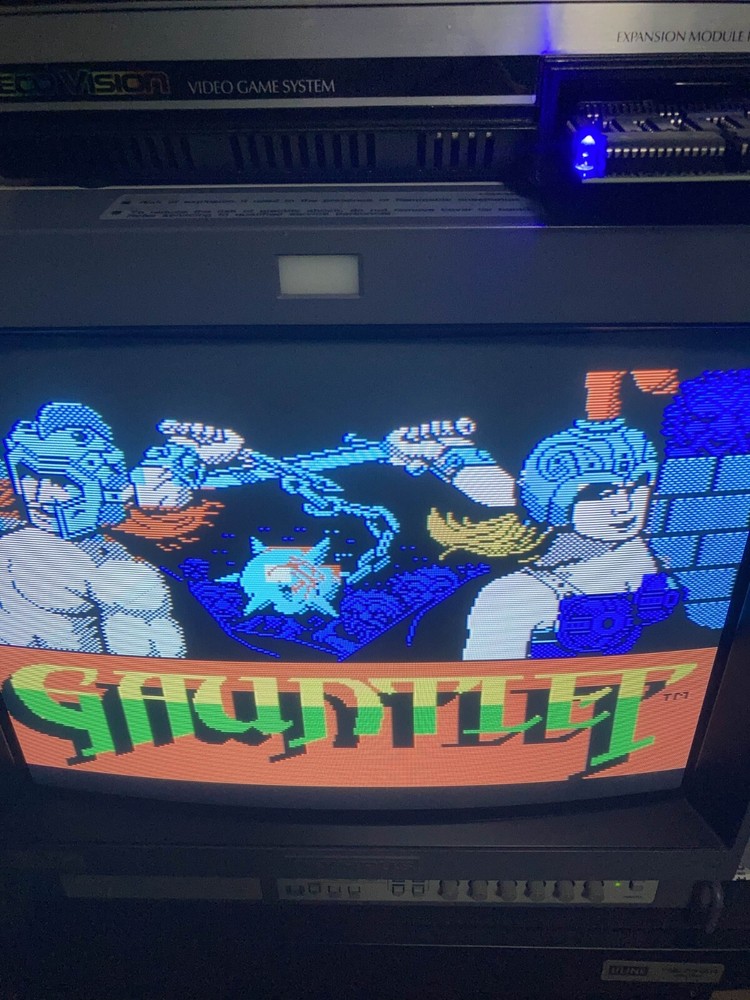 ColecoVision Super Generic Module TTL version, SGM w blue LED & Case