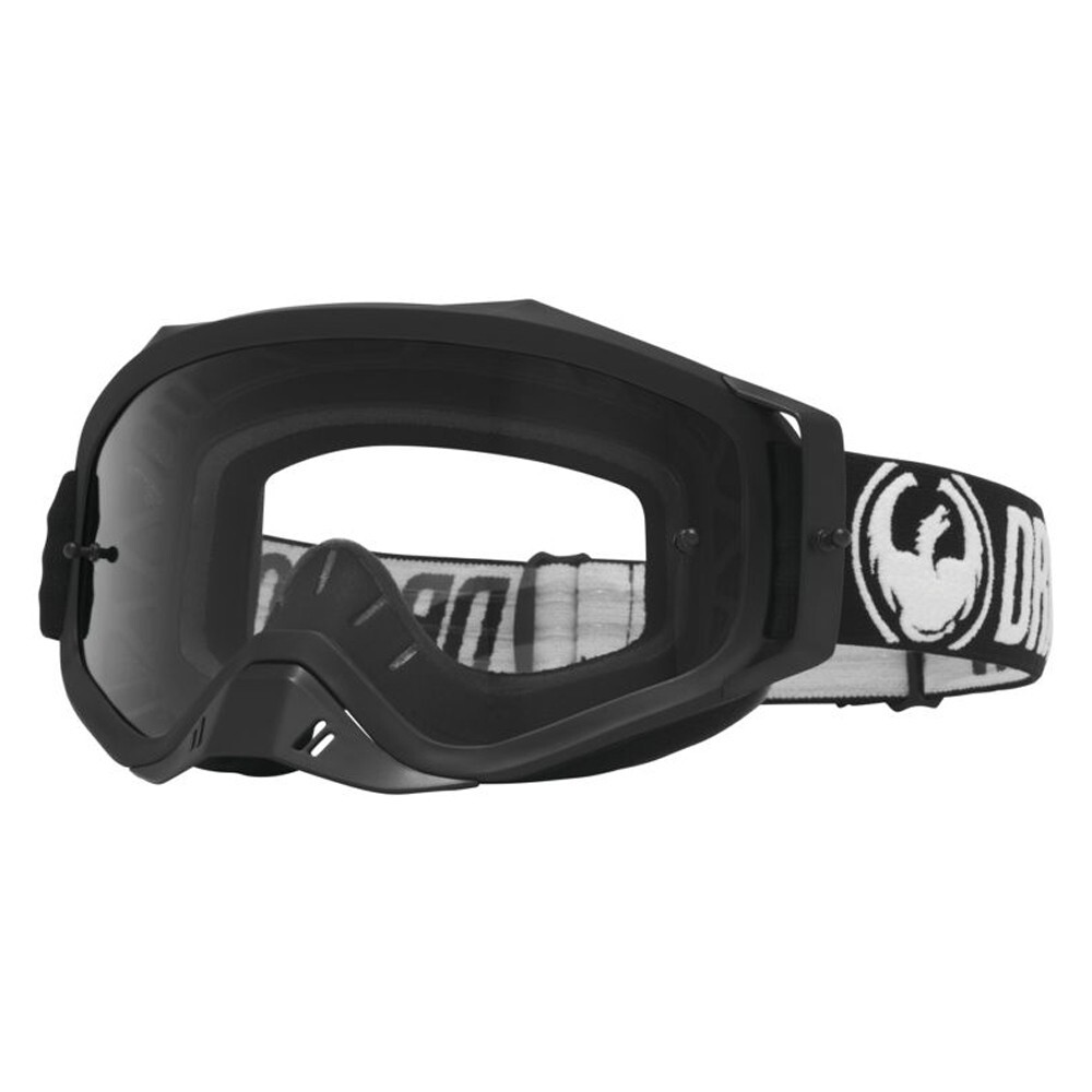 Dragon Eyewear MXV Plus Coal Off Road Goggle with Clear Lens