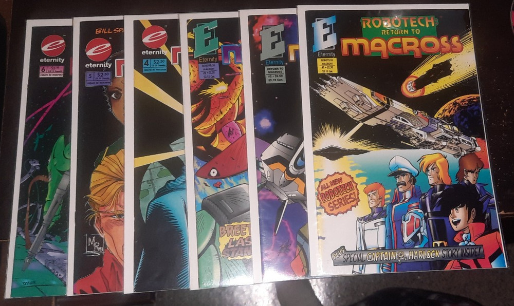 Eternity/Academy - Robotech Return to Macross (1993) - Single Issues