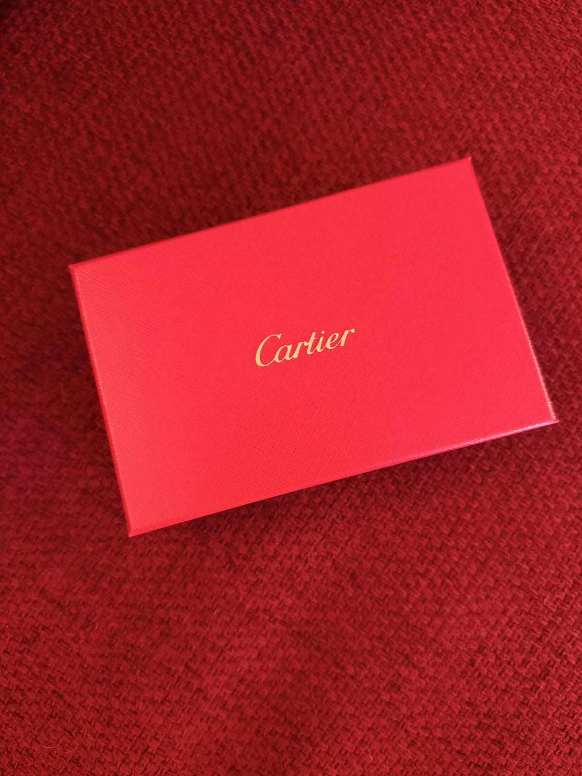 Cartier Cardholder Wallet Black Leather | NEW |Collectible Promotional AD Gift