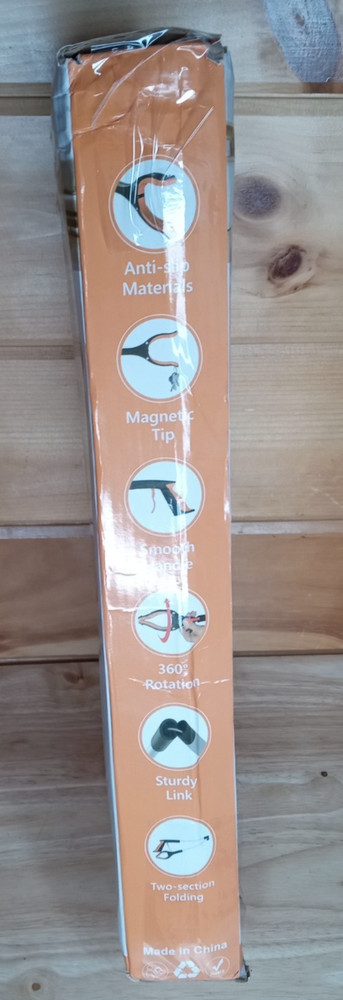 Folding Grabber Tool 2 Pack Magnetic Tip 360 Swivel Open Box Tested