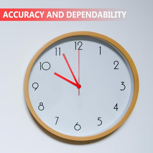 Quartz Clock Mechanism Kit, 2pcs Wall Clock Mechanisms Replacement, Clock