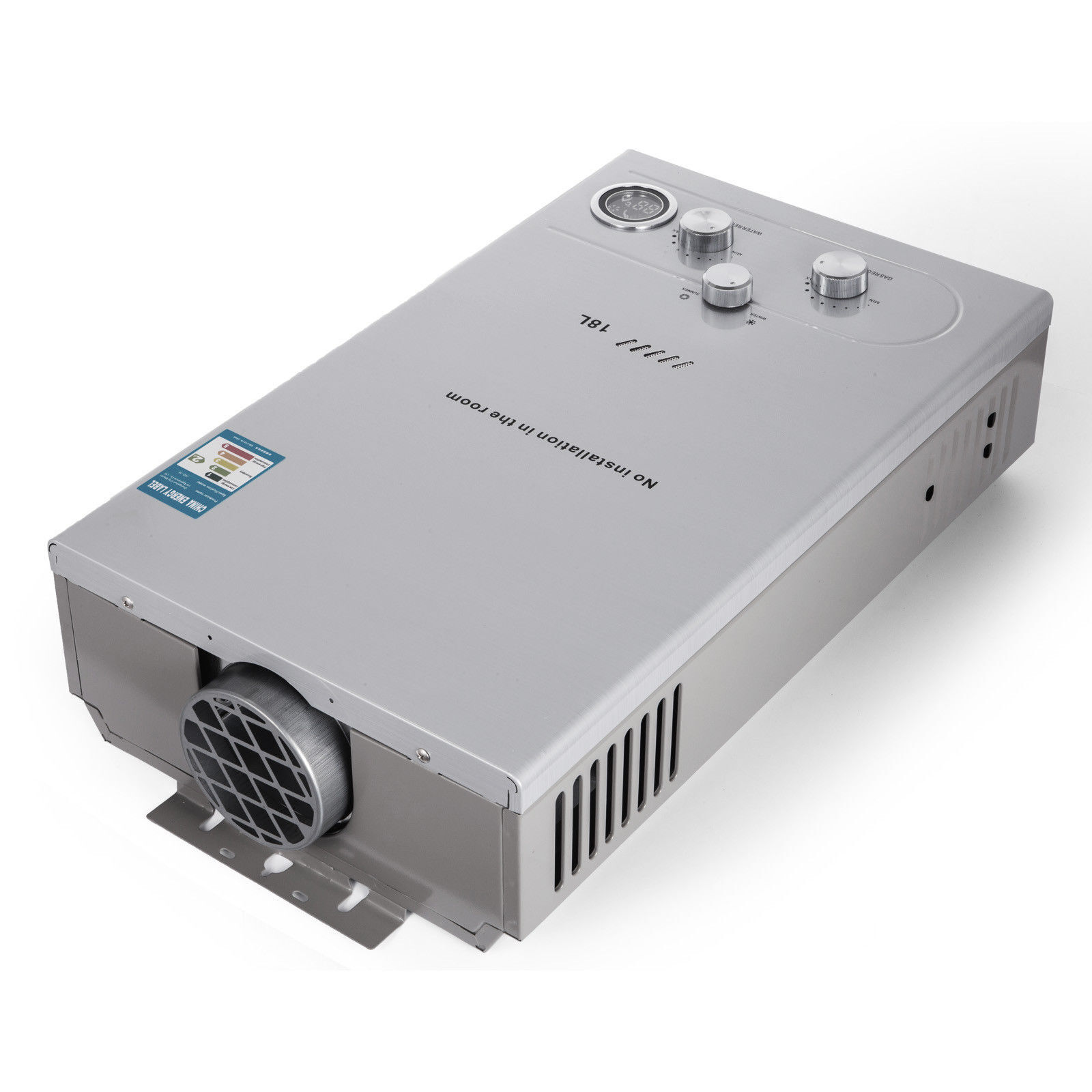 18L 5GPM Tankless Natural /Propane Gas Hot Water Heater On-Demand Instant Boiler