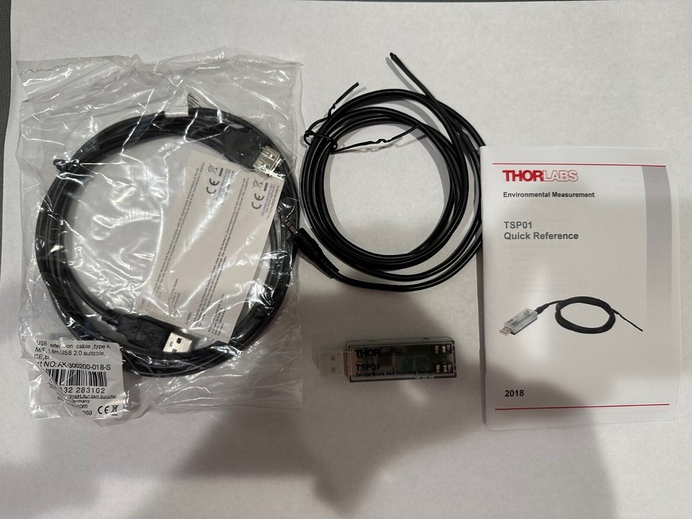 NEW USB Temperature and Humidity Data Logger Included External Temperature Probe
