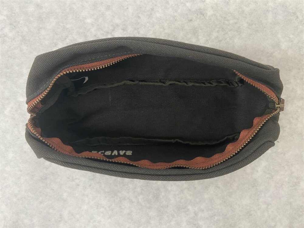 Impak Custom Canvas Zipper Pouch for Tecovas 8.5" x 3" x 4.25"