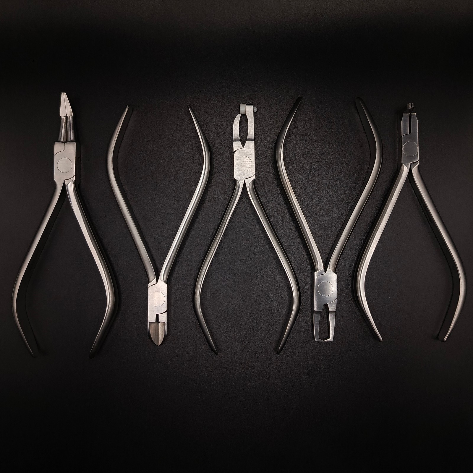 5x HU-FRIEDY Short Band, Bracket Remover, Slim Weingart, Hard Wire Distal Cutter