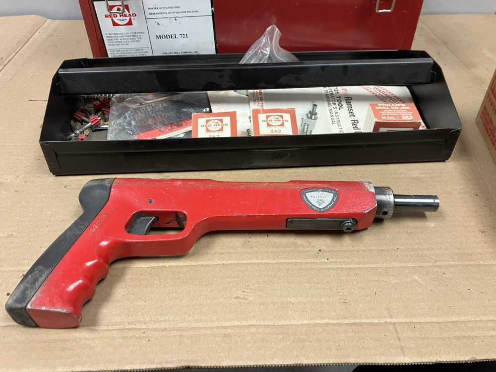 Red Head 721 Powder Actuated Toolbox kit