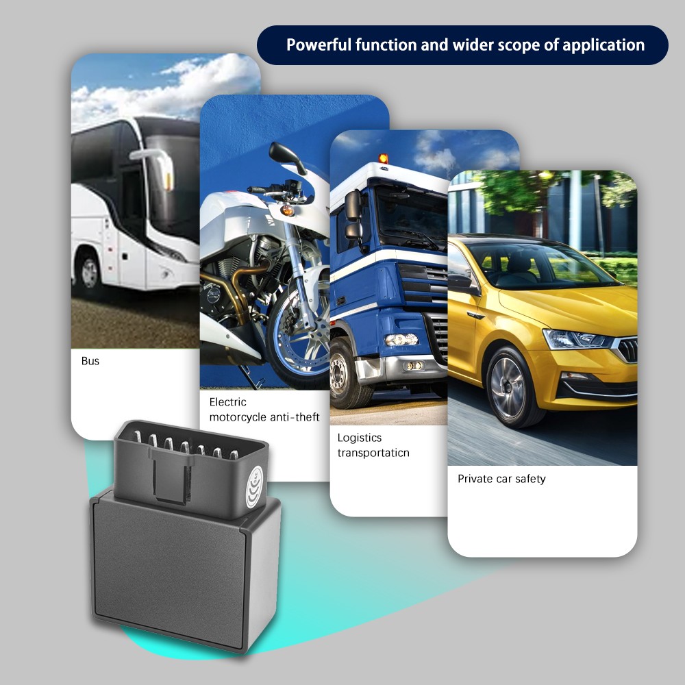 Labwork GPS Tracking Device GT08 - OBD Tracker 4G-LTE for Android and iPhone