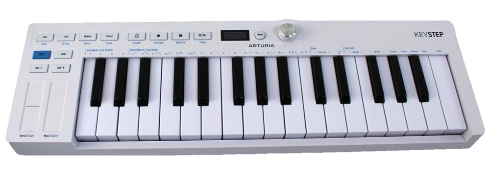 DEFECTIVE - Arturia KeyStep mK2 32-key Controller & Sequencer - White #R7377