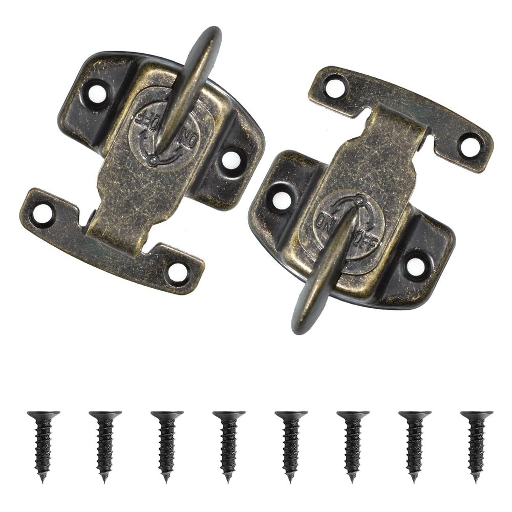 2 Pack Dining Table Locks Metal Spring Table Leaf Buckle Latches