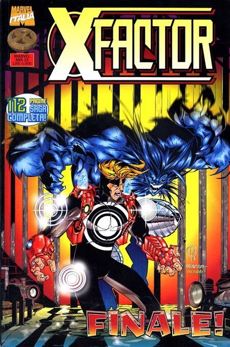 MARVEL MIX Comic No. 25 X-FACTOR FINALE - MARVEL ITALY