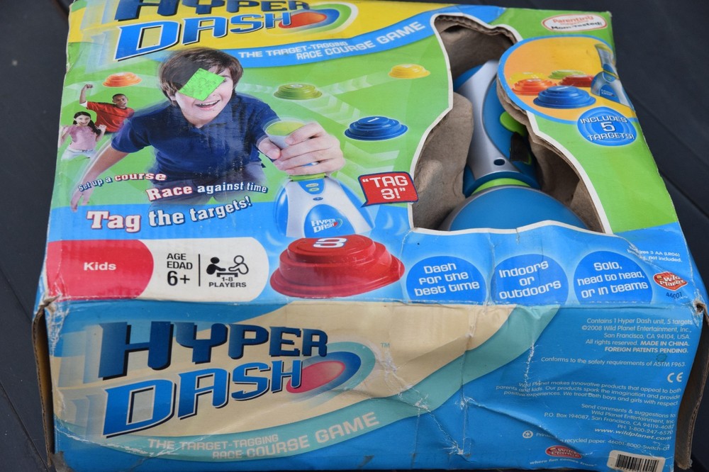 Hyper Dash Race Course Game COMPLETE WORKS Wild Planet 2008 Target Tag