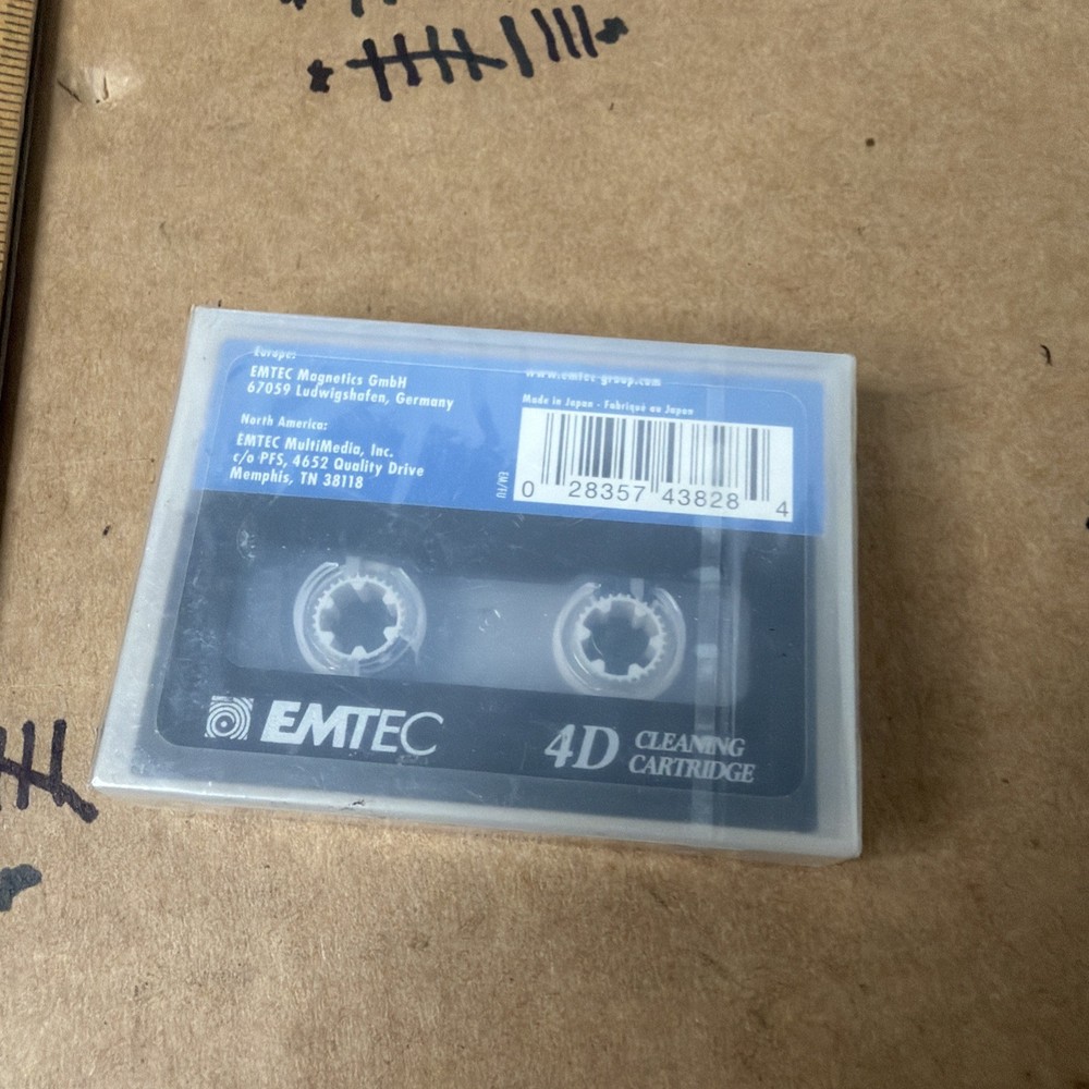 EMTEC 4MM Cleaning Cartridge 4D